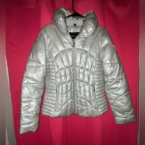 Silver GUESS coat